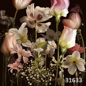 Night bouquet sepia