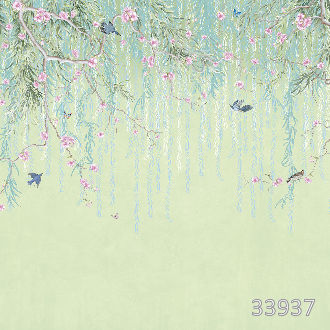 Spring music green