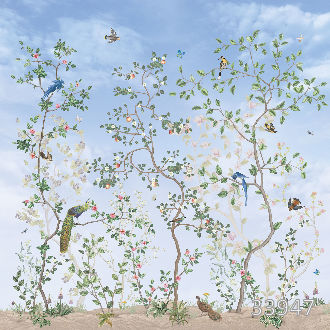 Blooming garden